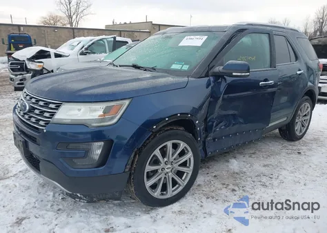 2016 Ford Explorer Limited из США, поврежденный, VIN 1FM5K8F83GGA45636